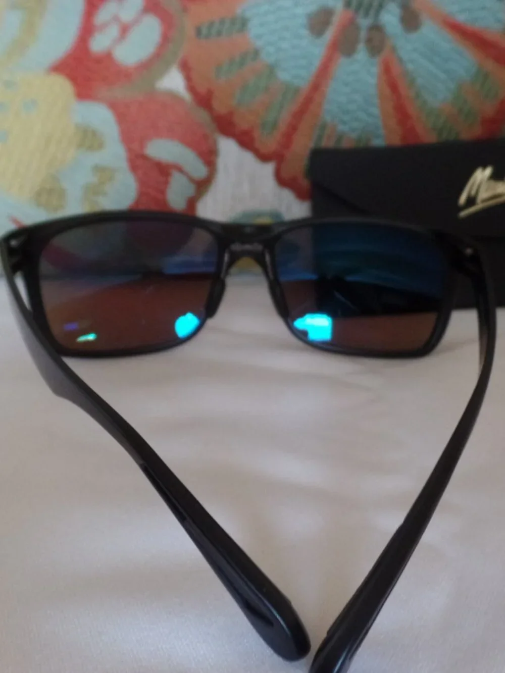 Maui Jim KANAIO COAST in Matte Black Frame w/Blue Hawaii Lens